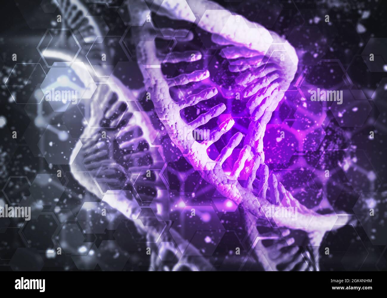 DNA molecules background Stock Photo - Alamy