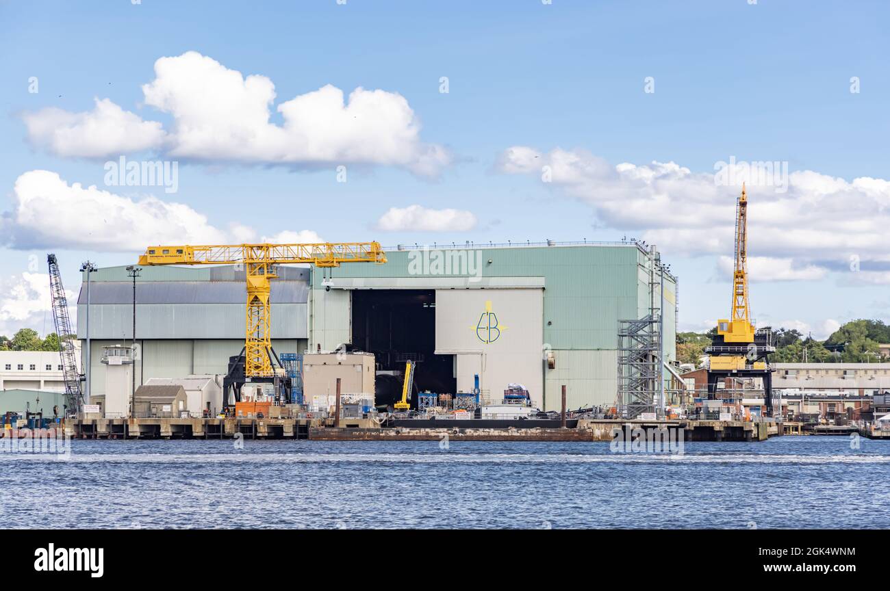 Electric Boat's South Boat Yard, Groton, CT Stock Photo Alamy