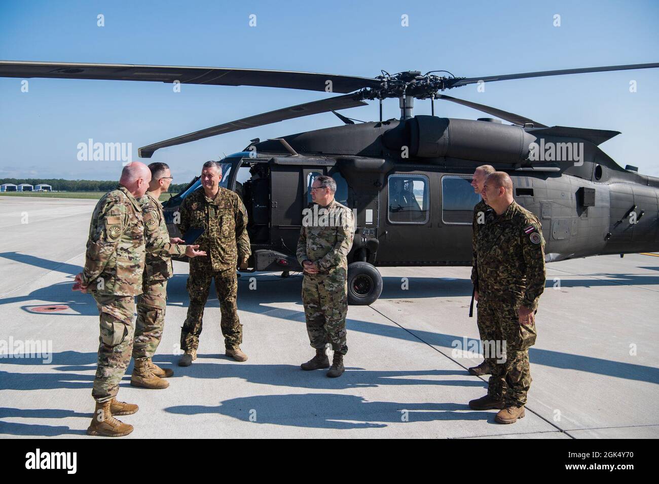 U.S. Air Force Col. James Rossi, commander Alpena Combat Readiness Training Center