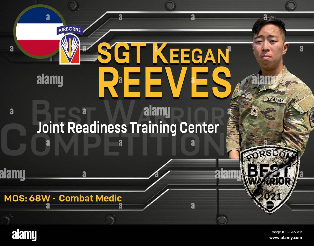 Competition begins Monday, August 2!!! The 2021 FORSCOM Best Warrior  Competition is set to begin in the early morning hours of Monday, August  2nd. These #Soldiers represent the best in U.S. Army