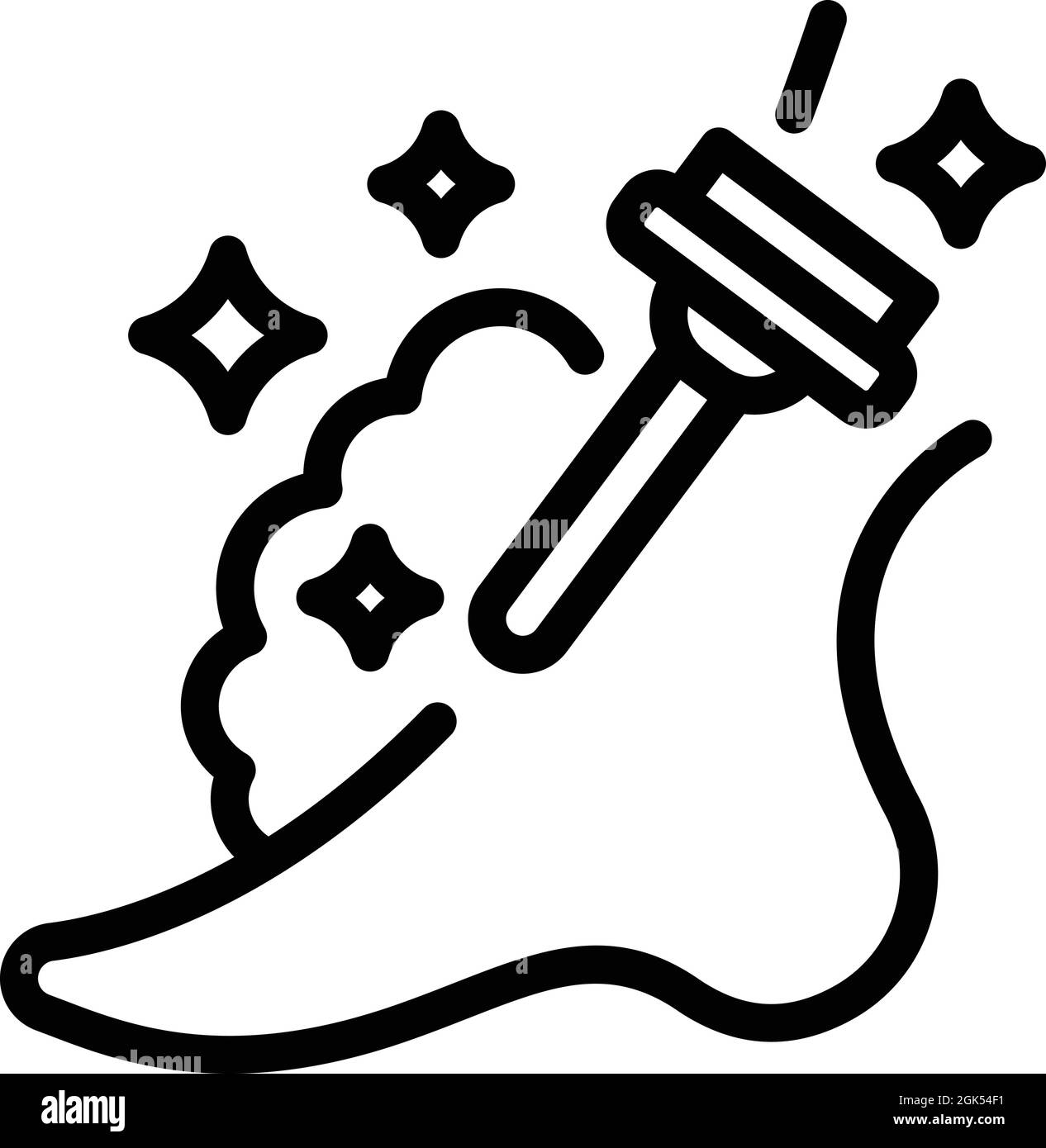 Pedicure care icon outline vector. Foot beauty. Feet lotion Stock Vector  Image & Art - Alamy