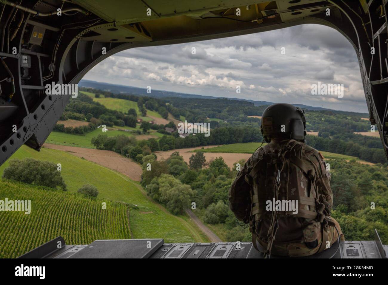 U.S. Army Cpl. Andrew Pagotto assigned to the 1st Combat Aviation ...