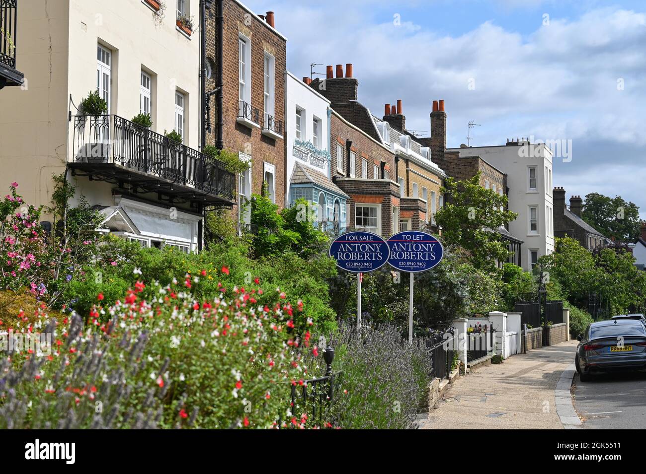 Expensive property For Sale at Kew Green South West London England , UK