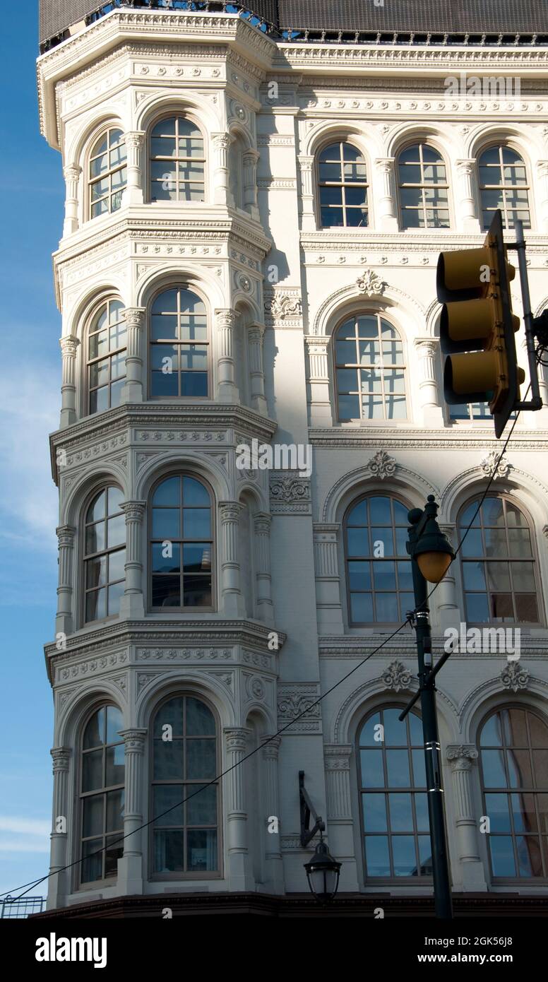 Lit Brothers' Cast Iron Building, Philadelphia, Pennsylvania, USA. Cast