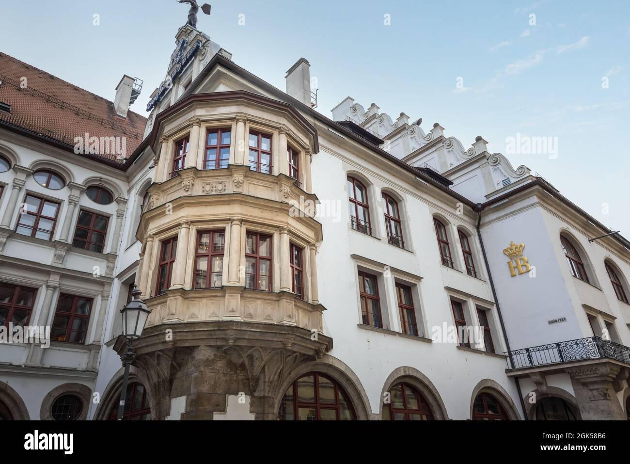 Hofbrauhaus Beer Hall - Munich, Bavaria, Germany Stock Photo