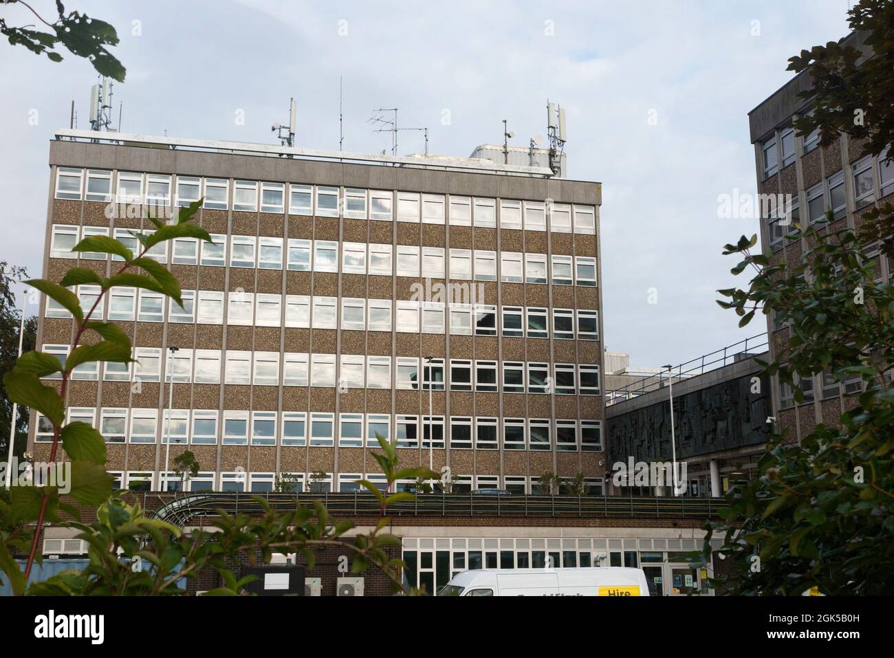 East Sussex County Hall is a modern building in St Anne's Crescent