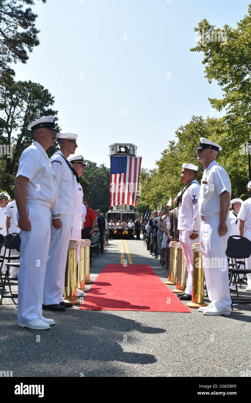 COLTS NECK, New Jersey Naval Weapons Station Earle held a retirement