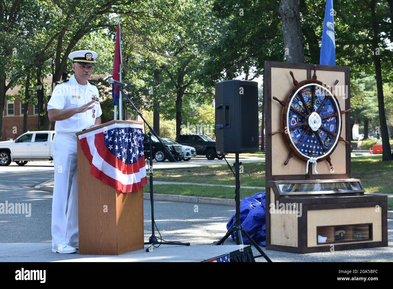 COLTS NECK, New Jersey Naval Weapons Station Earle held a retirement