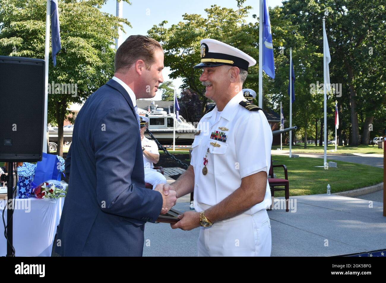 COLTS NECK, New Jersey Naval Weapons Station Earle held a retirement