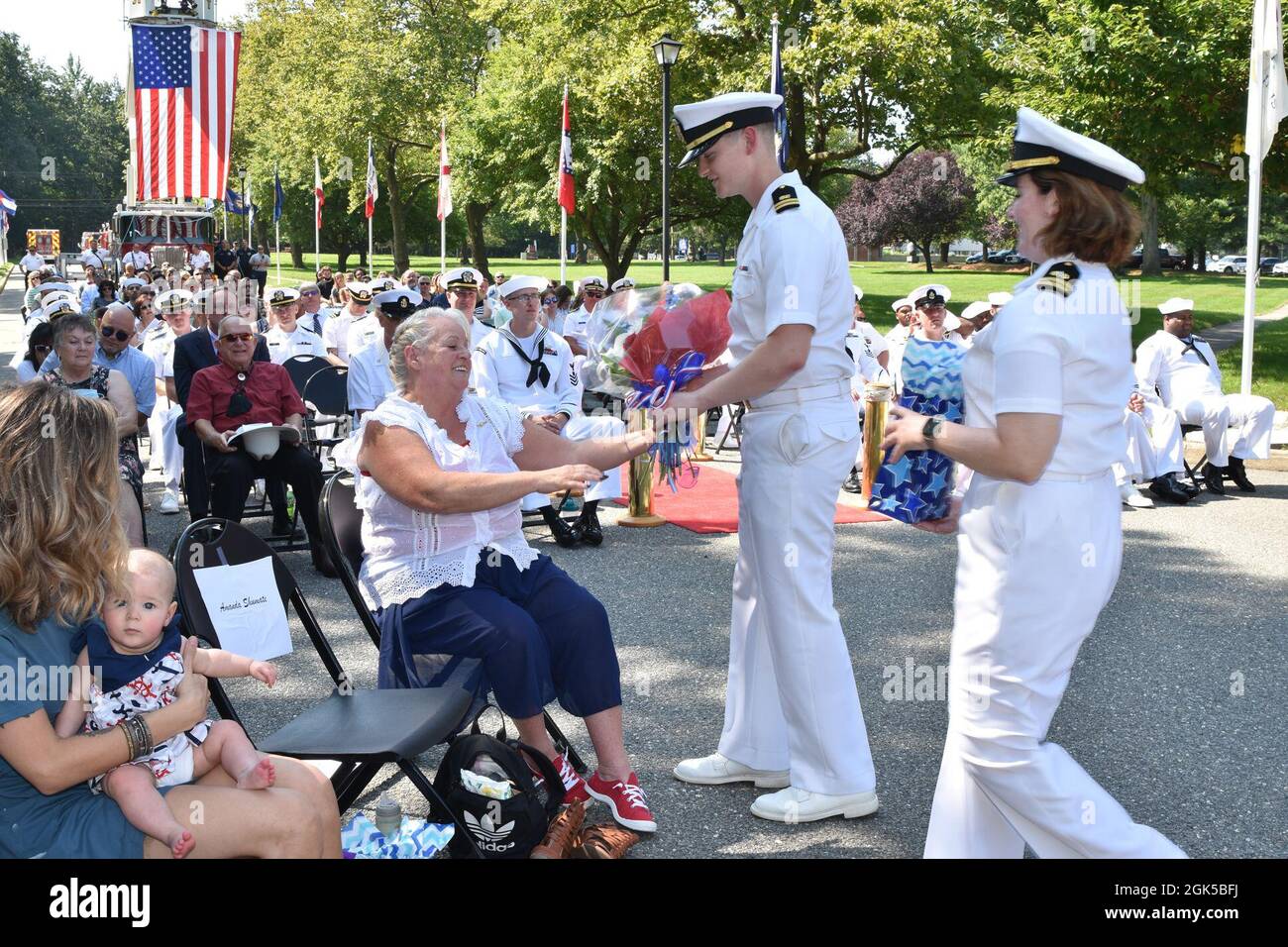 COLTS NECK, New Jersey Naval Weapons Station Earle held a retirement