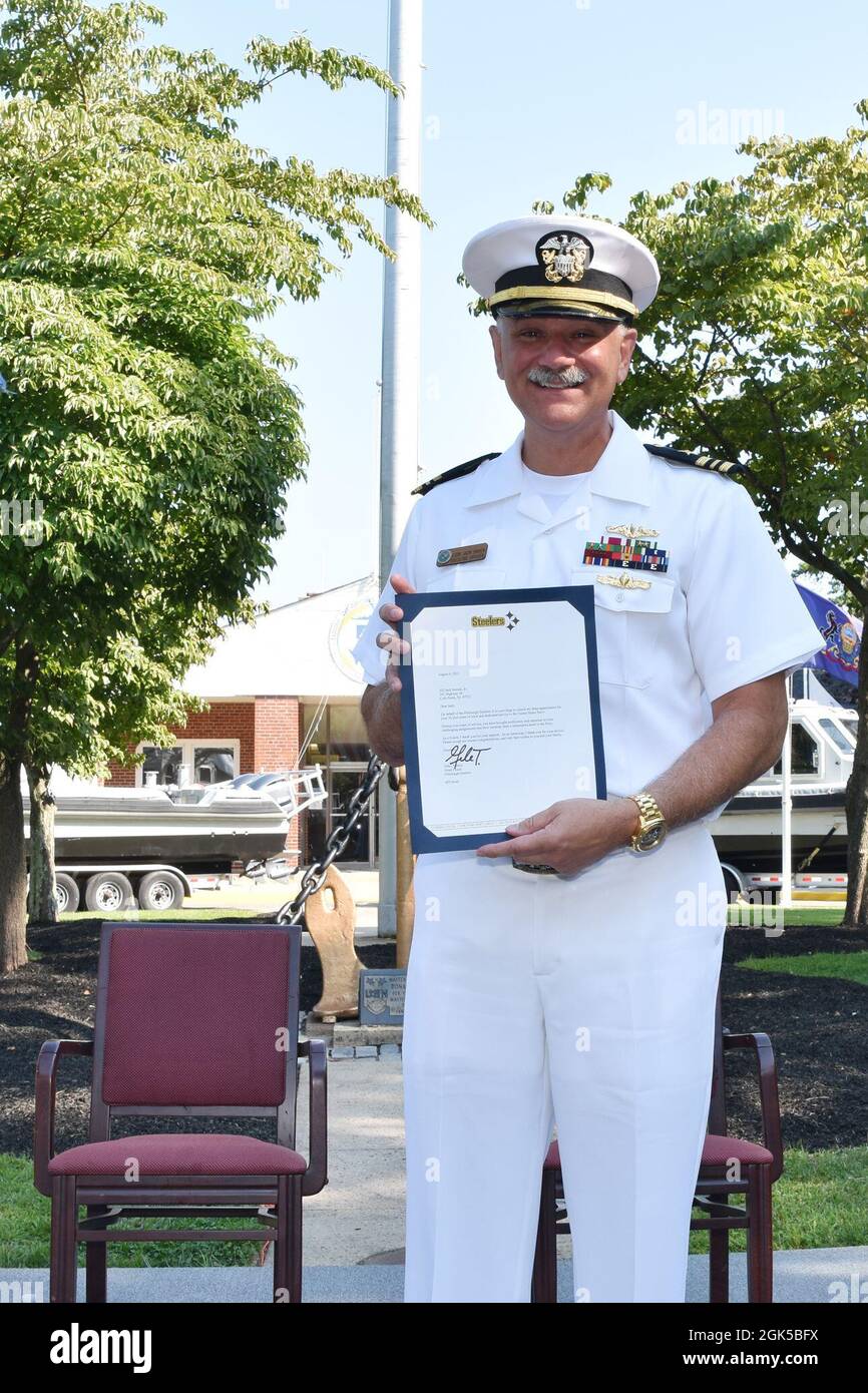 COLTS NECK, New Jersey Naval Weapons Station Earle held a retirement