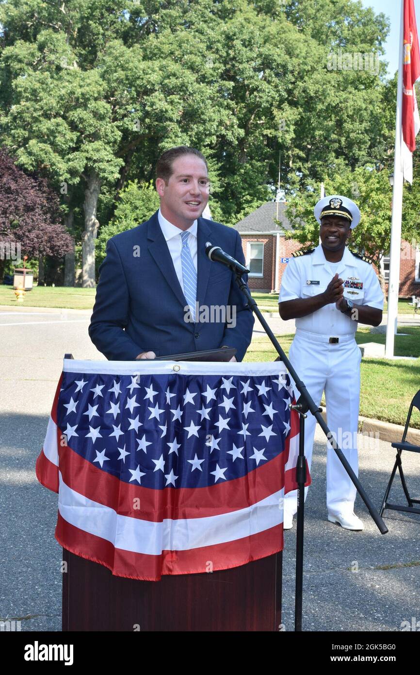 COLTS NECK, New Jersey Naval Weapons Station Earle held a retirement