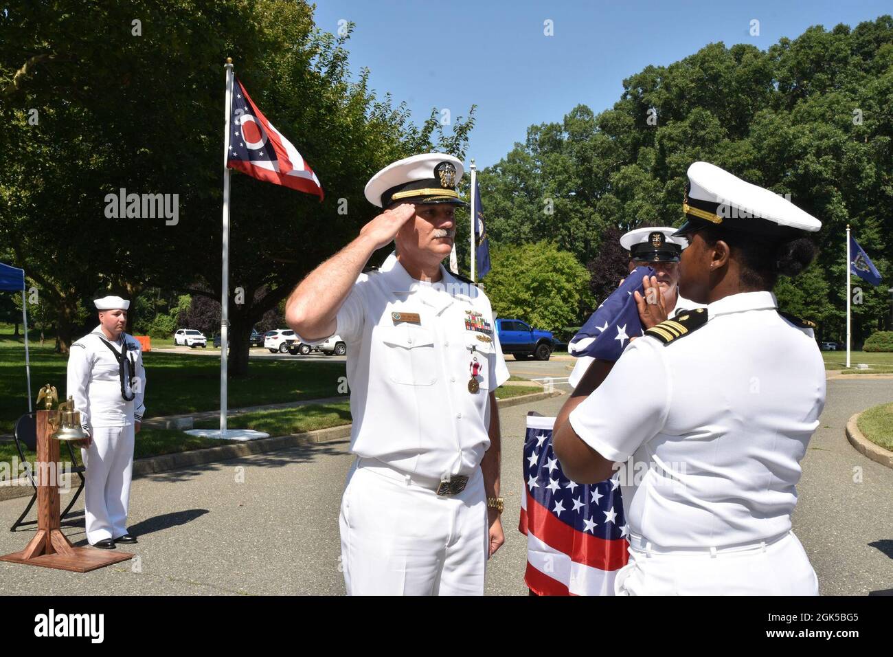 COLTS NECK, New Jersey Naval Weapons Station Earle held a retirement