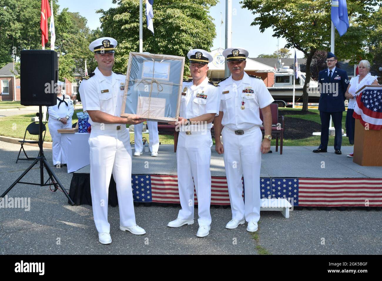 COLTS NECK, New Jersey Naval Weapons Station Earle held a retirement