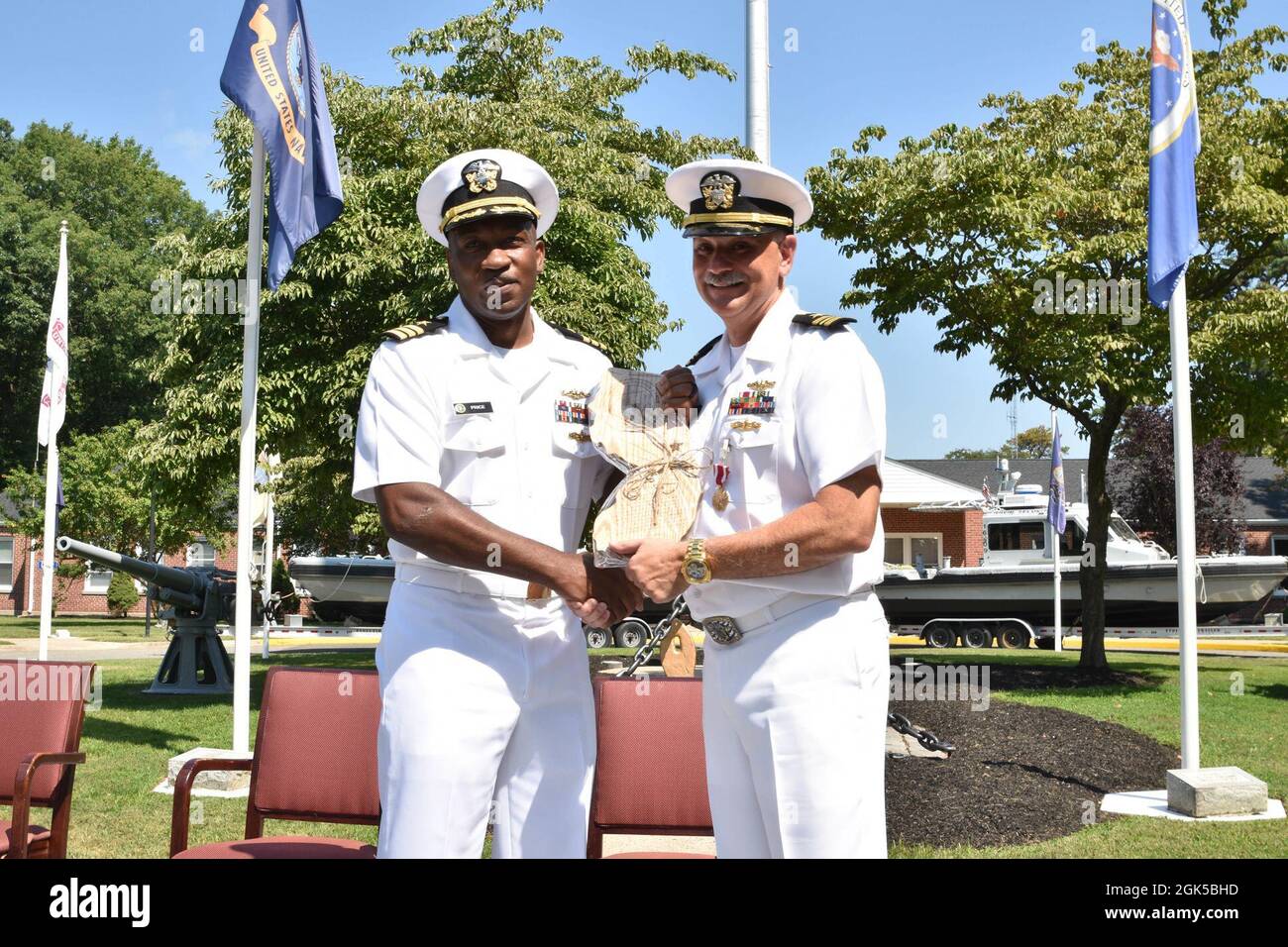 COLTS NECK, New Jersey Naval Weapons Station Earle held a retirement