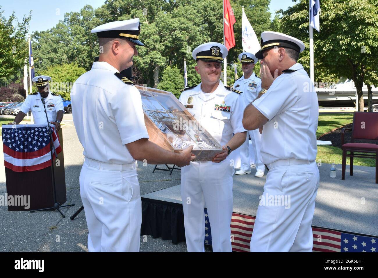 COLTS NECK, New Jersey Naval Weapons Station Earle held a retirement