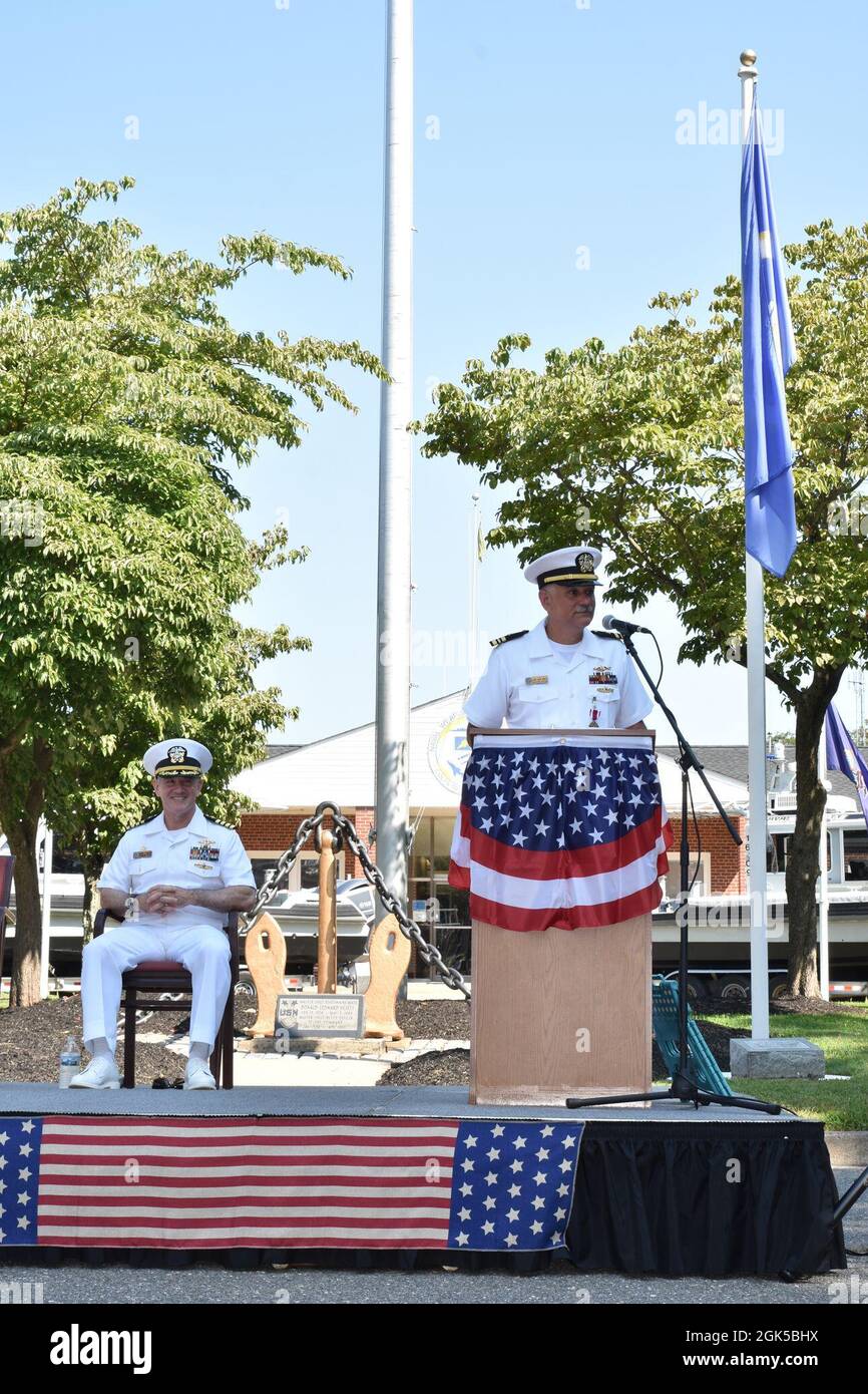 COLTS NECK, New Jersey Naval Weapons Station Earle held a retirement