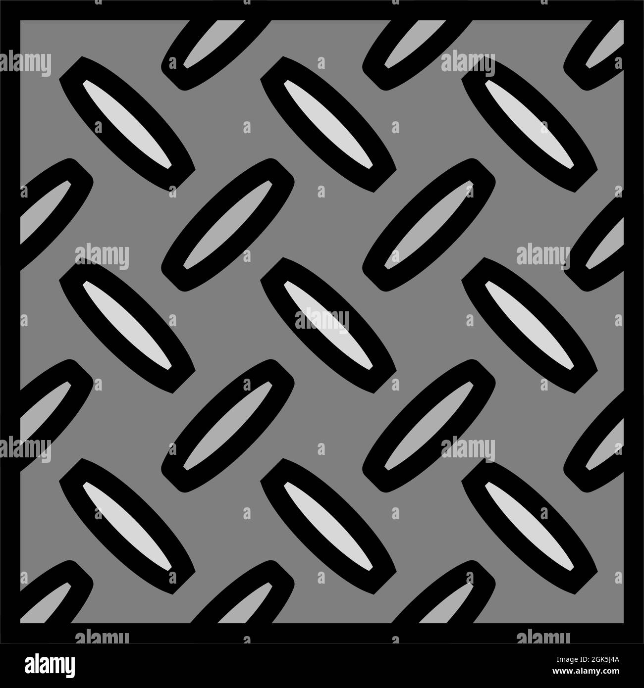 diamond plate metal color icon vector illustration Stock Vector Image ...