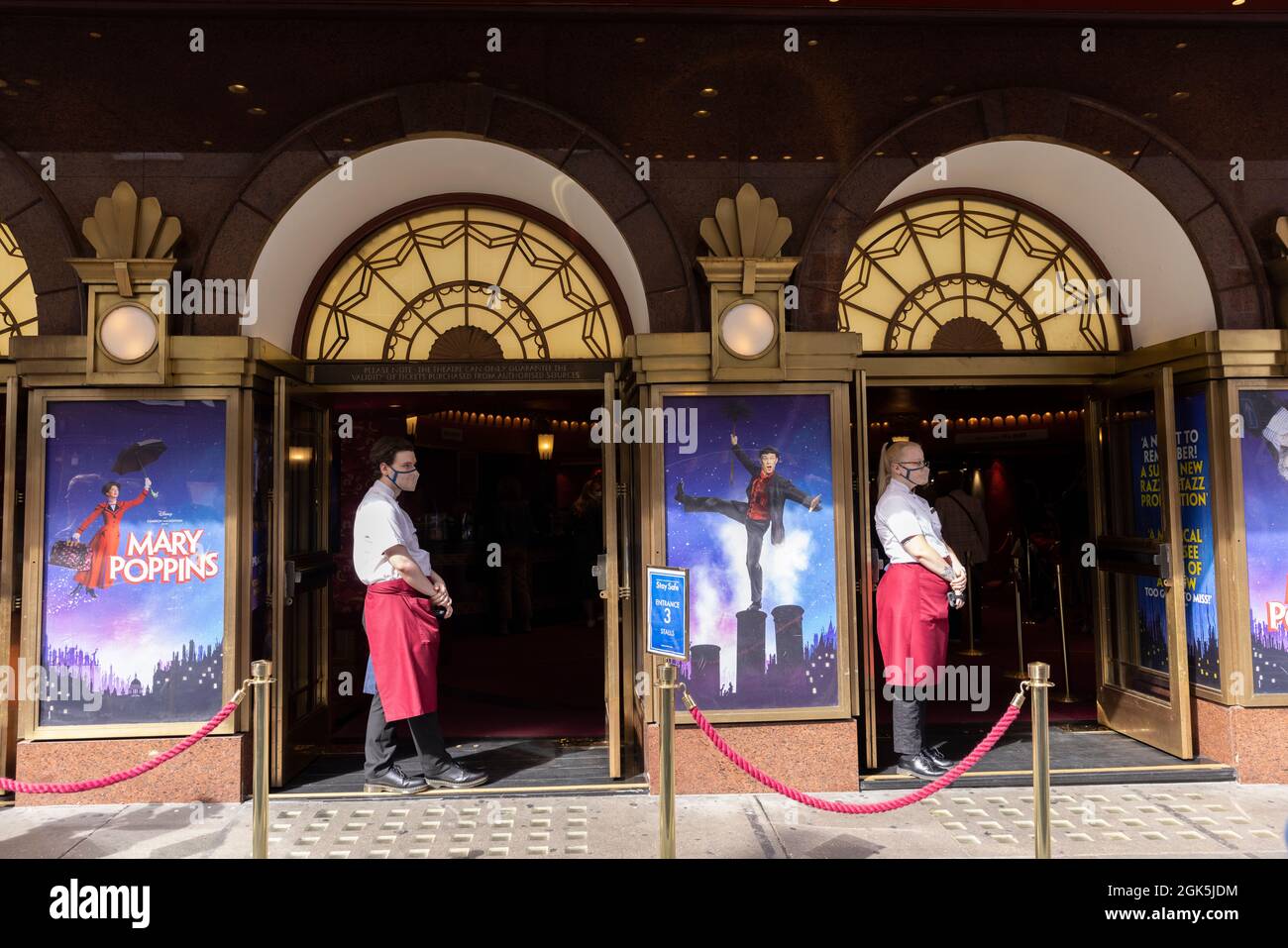 Prince Edward Theatre, Old Compton Street, Soho, London, UK Stock Photo