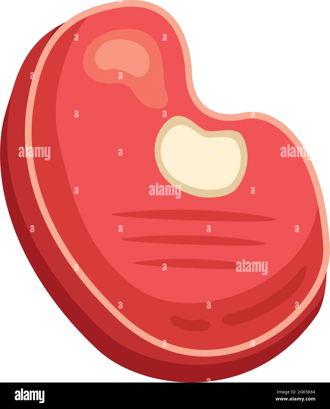 beef steak food organic icon Stock Vector Image & Art - Alamy