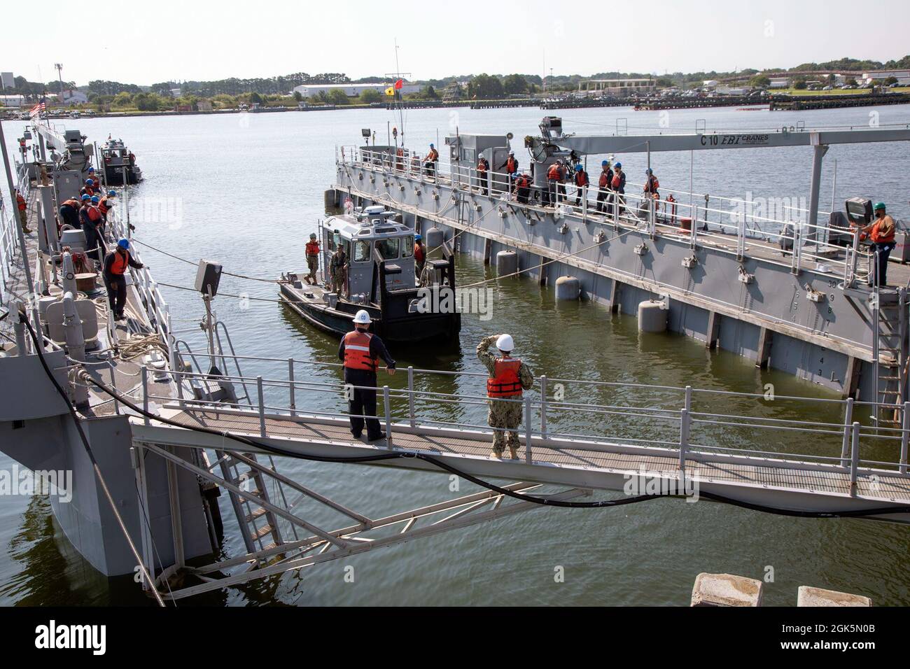 NORFOLK, Virginia (August 10, 2021) MidAtlantic Regional Maintenance