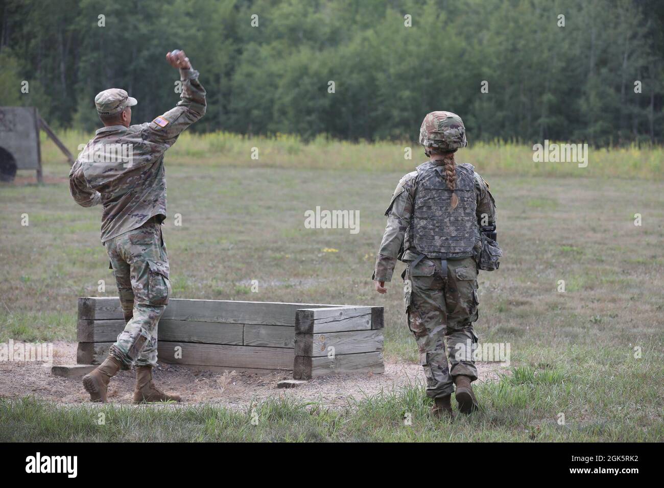 The North Dakota Army National Guard Adjutant General Maj. Gen. Alan S