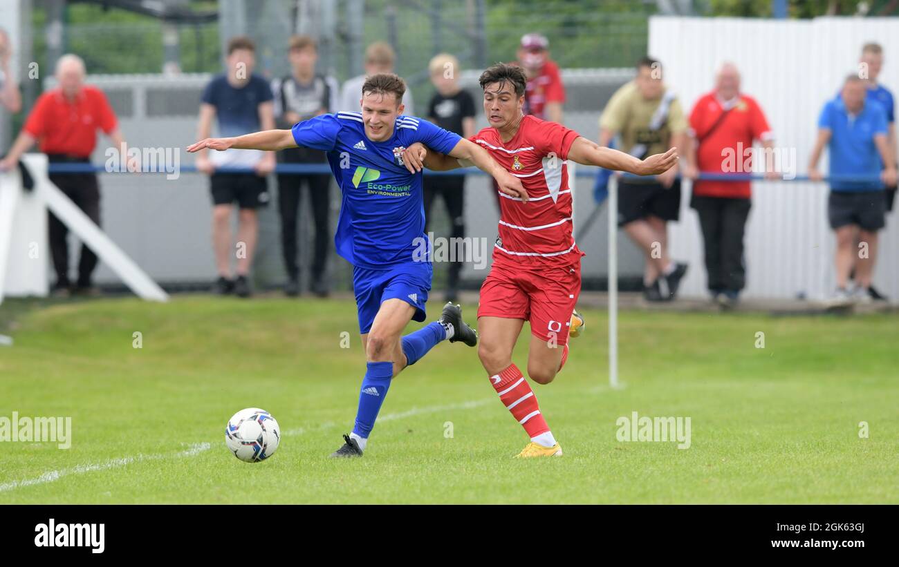 Picture Howard Roe/AHPIX LTD, Football, Pre Season Friendly Rossington ...