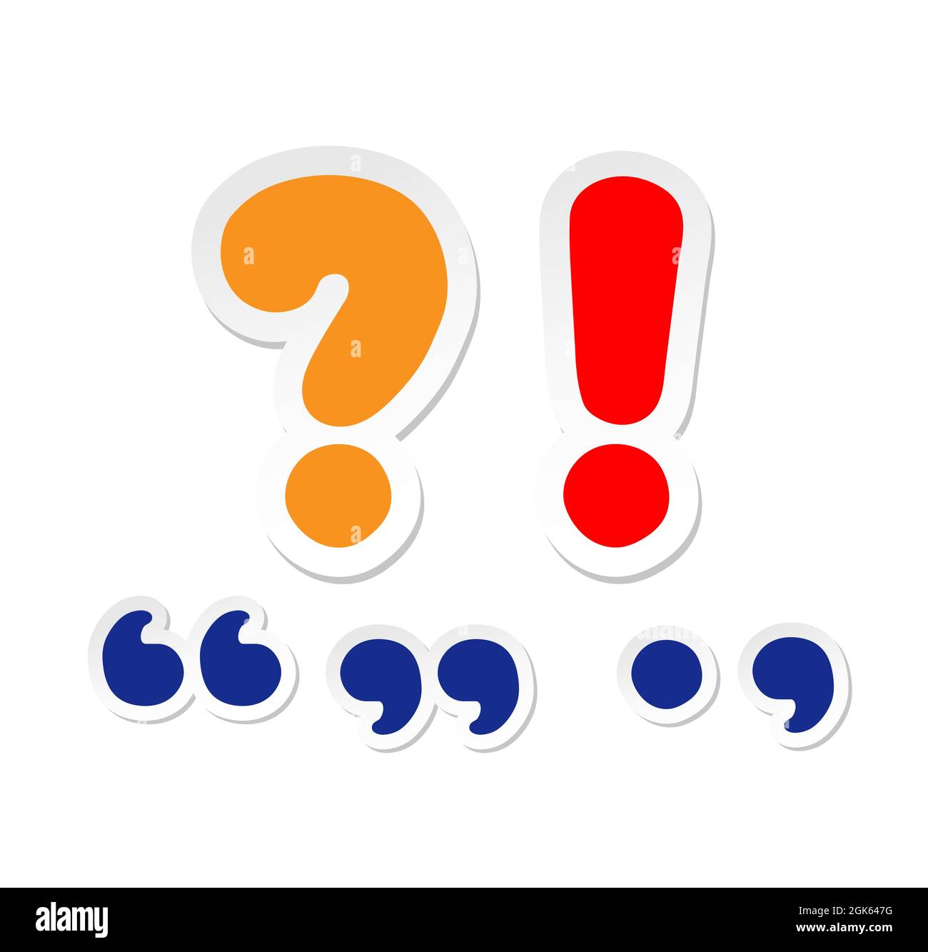 Quotation Mark And Question Mark Large Question Mark, Exclamation Mark. Cartoon Quotation Marks, Period And Comma Stock Vector Image & Art - Alamy Quotation Mark And Question Mark Large Question Mark, Exclamation Mark. Cartoon Quotation Marks, Period And Comma Stock Vector Image & Art - Alamy