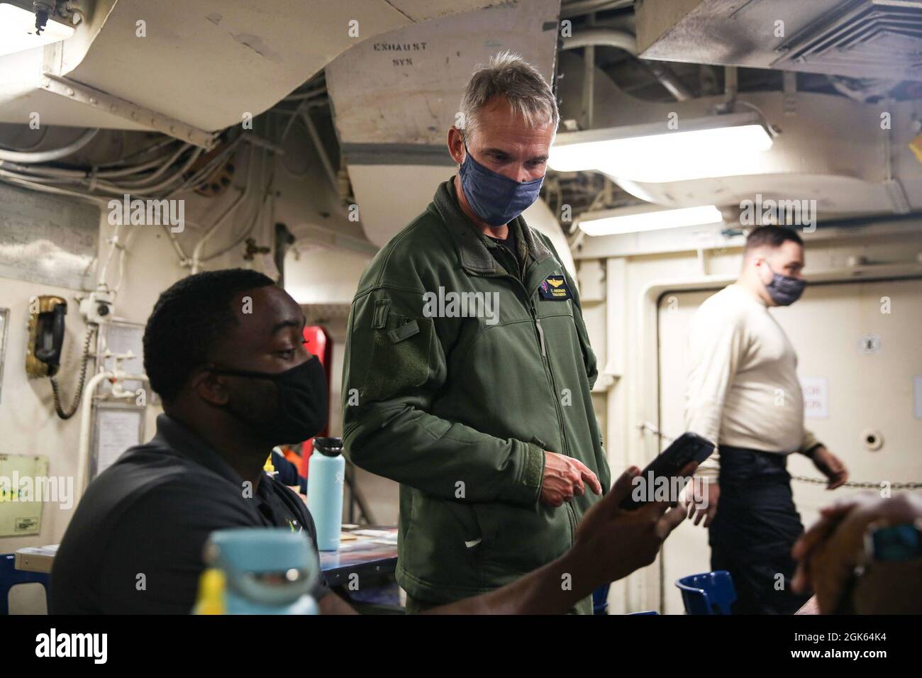 PACIFIC OCEAN (Aug. 12, 2021) Rear Admiral Jeffrey T. Anderson