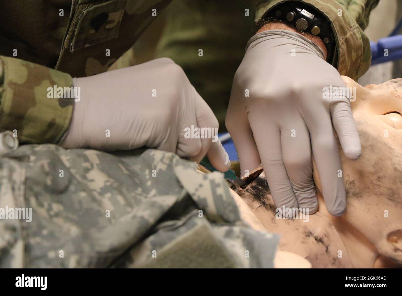 William Beaumont Army Medical Center hosted their third Individual Critical  Task List (ICTL) event at Medical Education Division on Aug.12, 2021. These  tasks included chest tube insertion, rapid sequence intubation, arterial  lines,