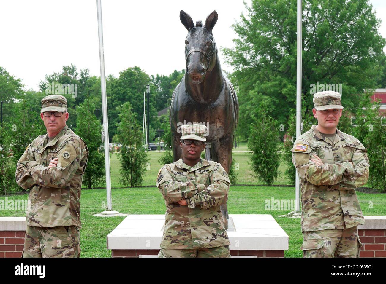 officers of the 1st Theater Sustainment Command celebrate Women's Equality Day