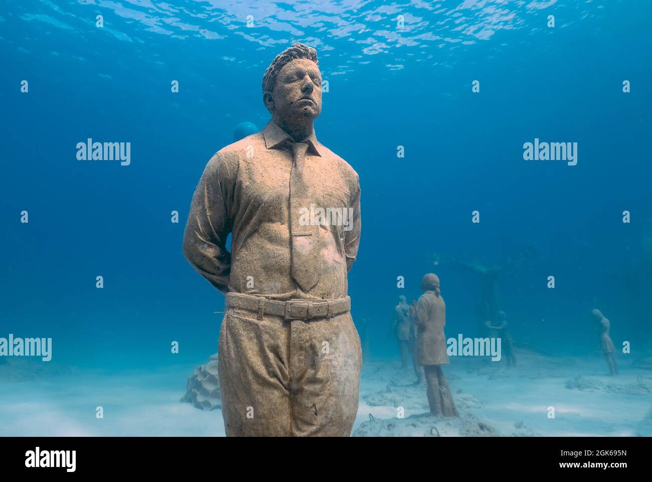 MUSAN Museum of Underwater Sculpture in Ayia Napa, Cyprus Stock Photo Alamy