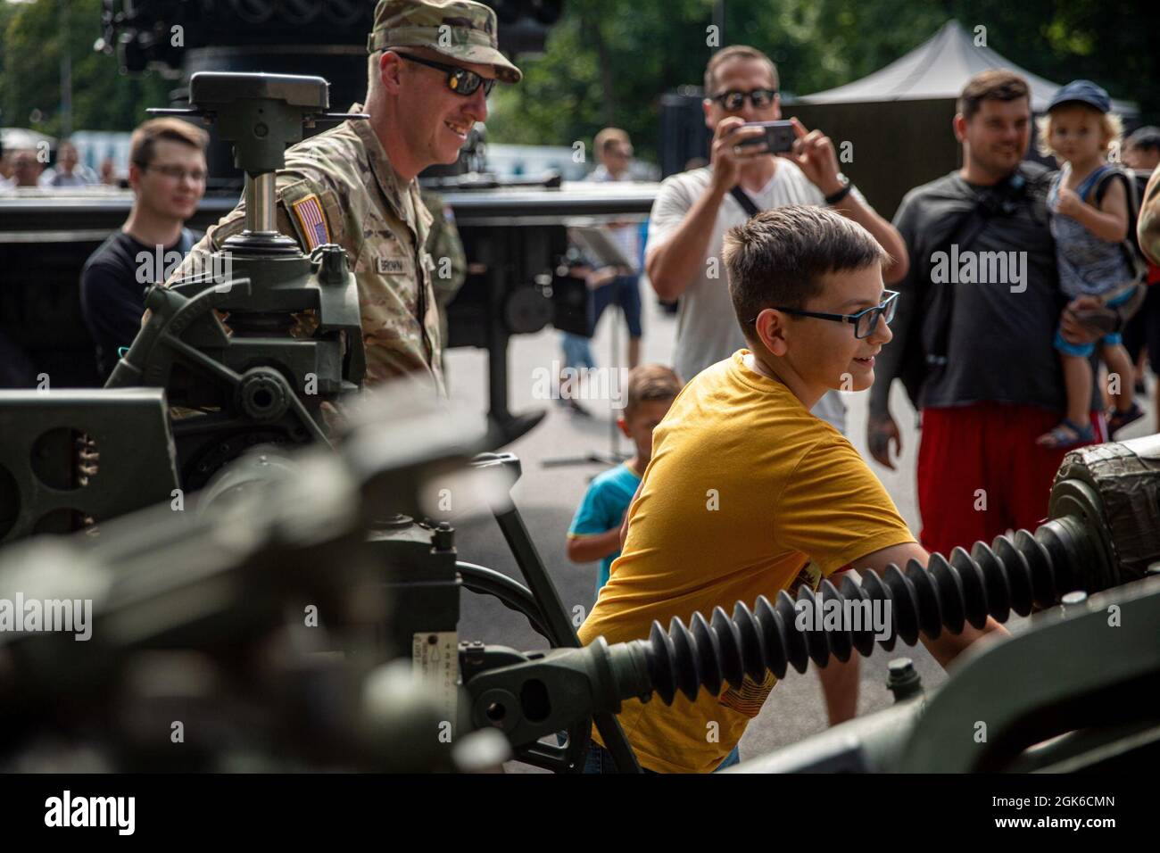 U.S. Army Staff Sgt. Joshua Brown with 3rd Battalion, 161st Infantry ...