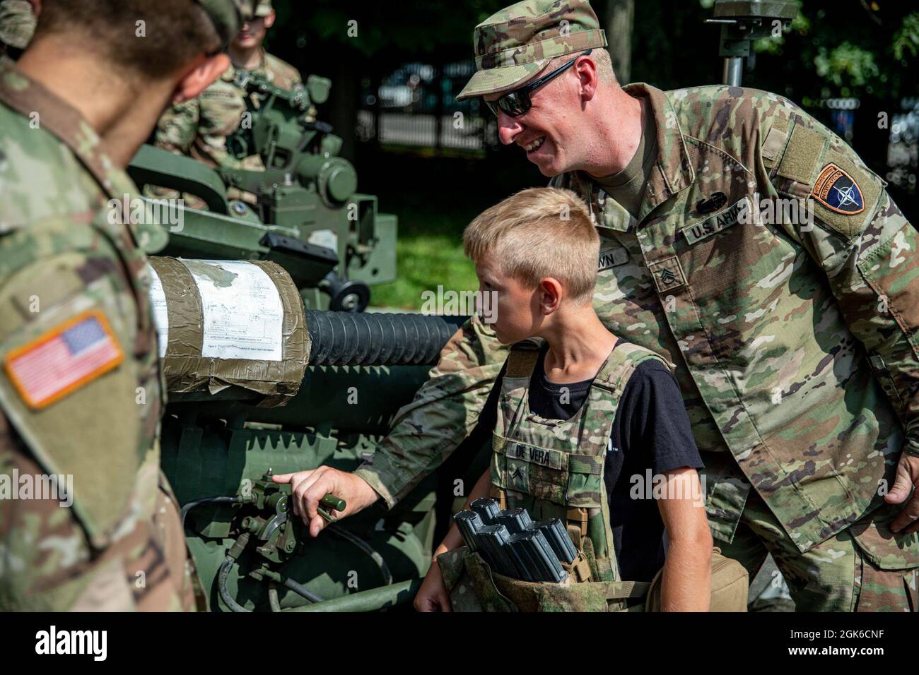 U.S. Army Staff Sgt. Joshua Brown with 3rd Battalion, 161st Infantry ...