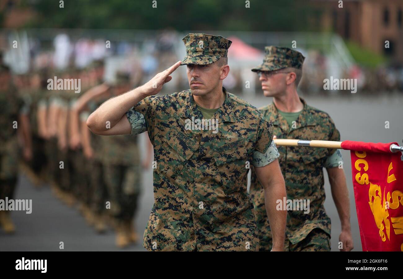 U.S. Marine Corps officer candidates with Lima Company, Platoon Leaders