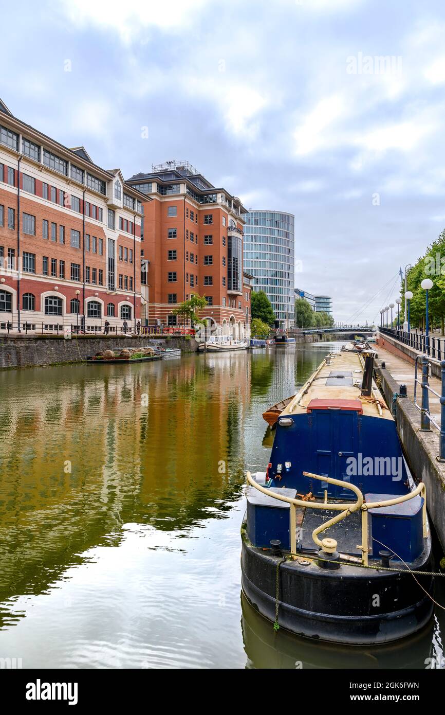 Temple Quay, Bristol near Temple Meads station. The apartment block eye
