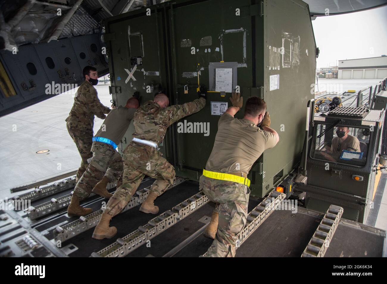 366th Logistics Readiness Squadron Airmen Are Working Together To Move 366th-logistics-readiness-squadron-airmen-are-working-together-to-move