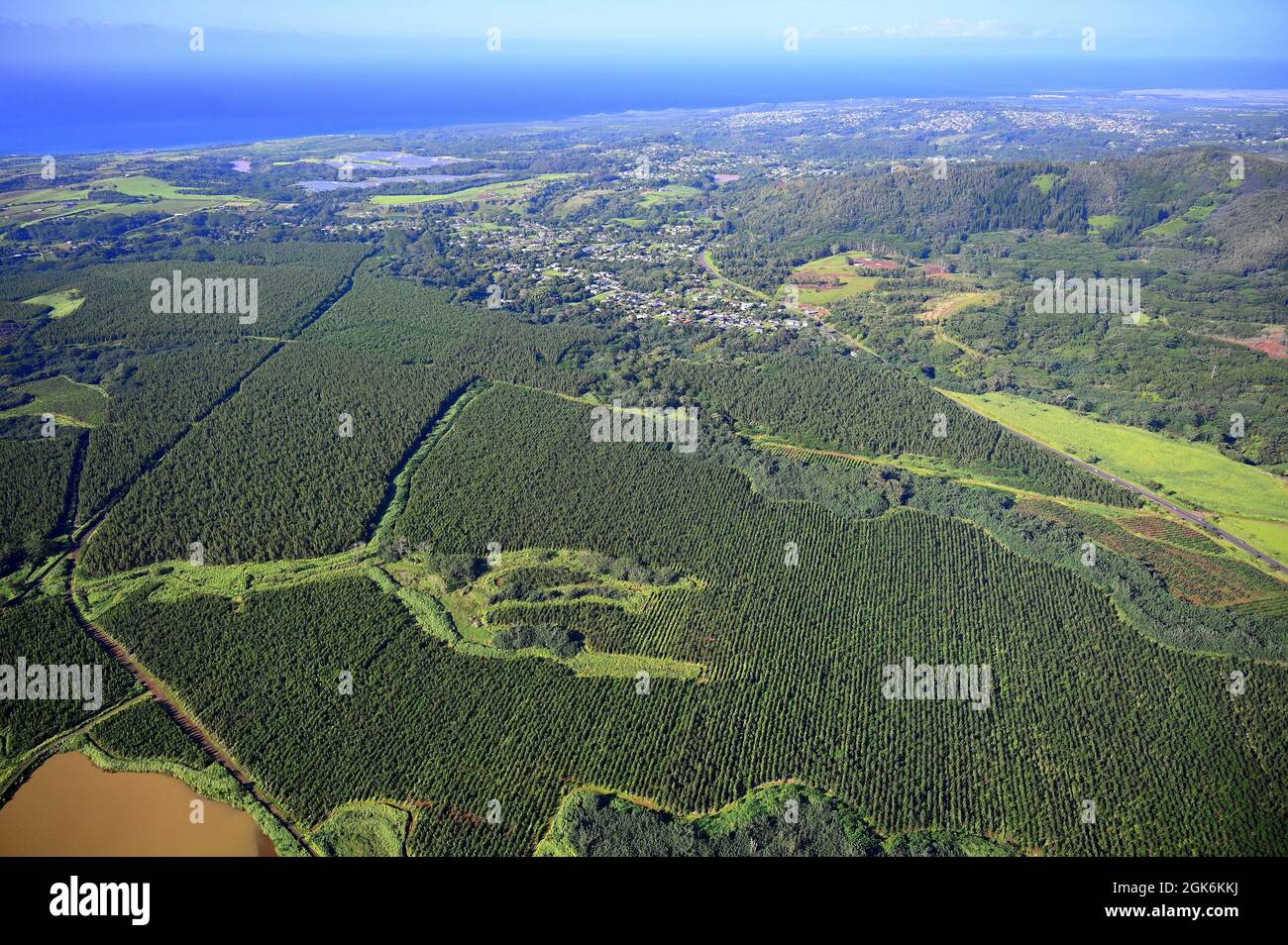 Aerial view of kauai hi-res stock photography and images - Alamy