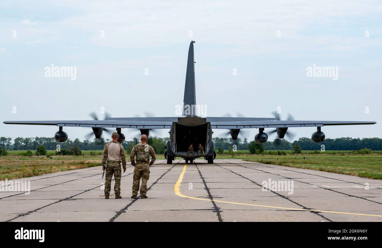 A U.S. Air Force MC-130J Commando II assigned to the 352d Special ...