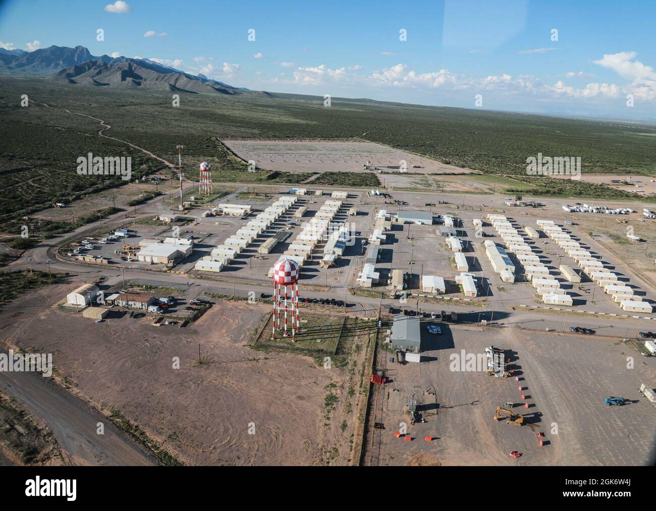 Area photo of Dona Ana Range Complex facilities near Fort Bliss, New