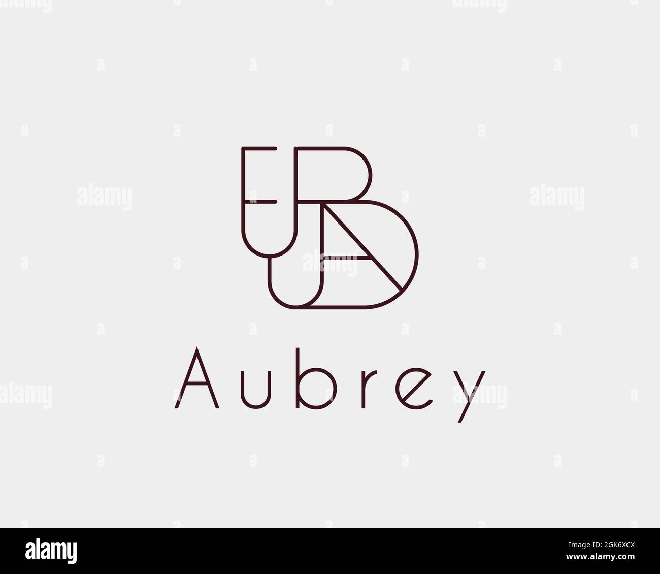 Logo Name Aubrey Usable Logo Design For Private Logo Business Name