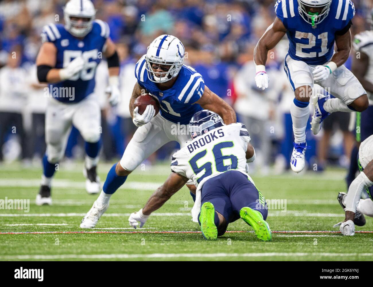 Indianapolis, Indiana, USA. 12th Sep, 2021. Indianapolis Colts wide