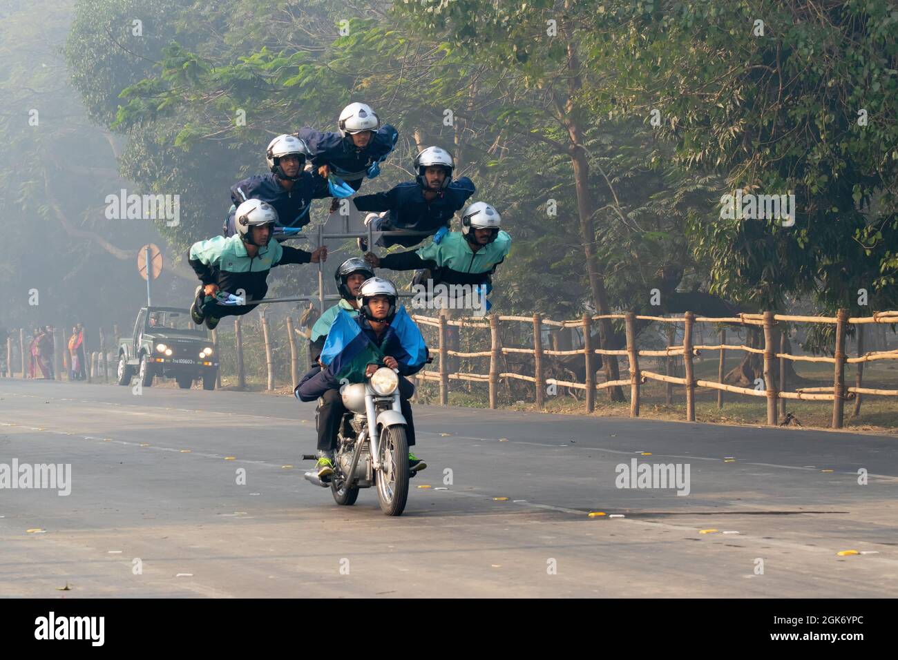 RED ROAD, KOLKATA, WEST BENGAL / INDIA 21ST JANUARY 2018 Indian
