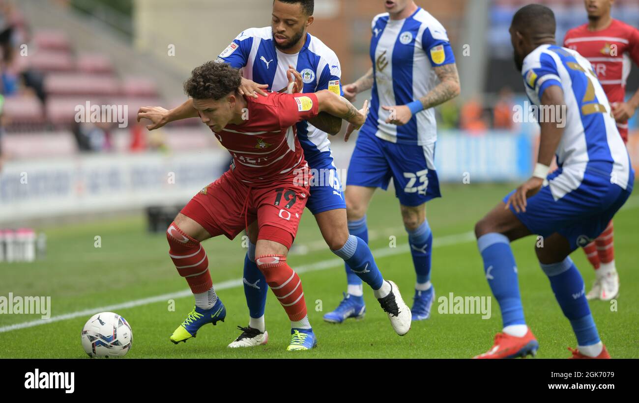 Picture Howard Roe/AHPIX LTD, Football, SkyBet; League One;Wigan ...