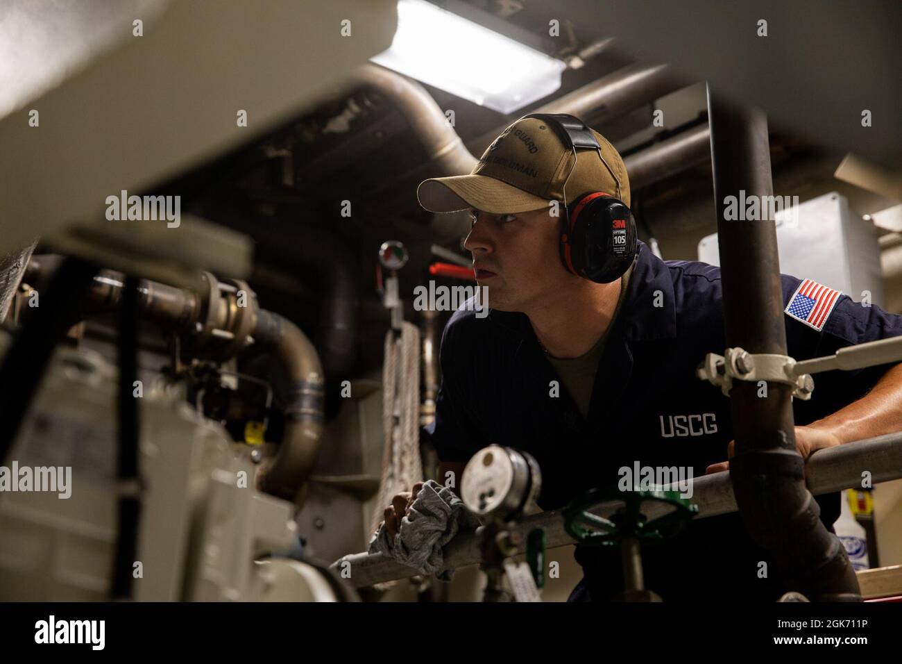 210819-A-RK348-1031 ARABIAN GULF (Aug. 19, 2021) – Damage Controlman ...
