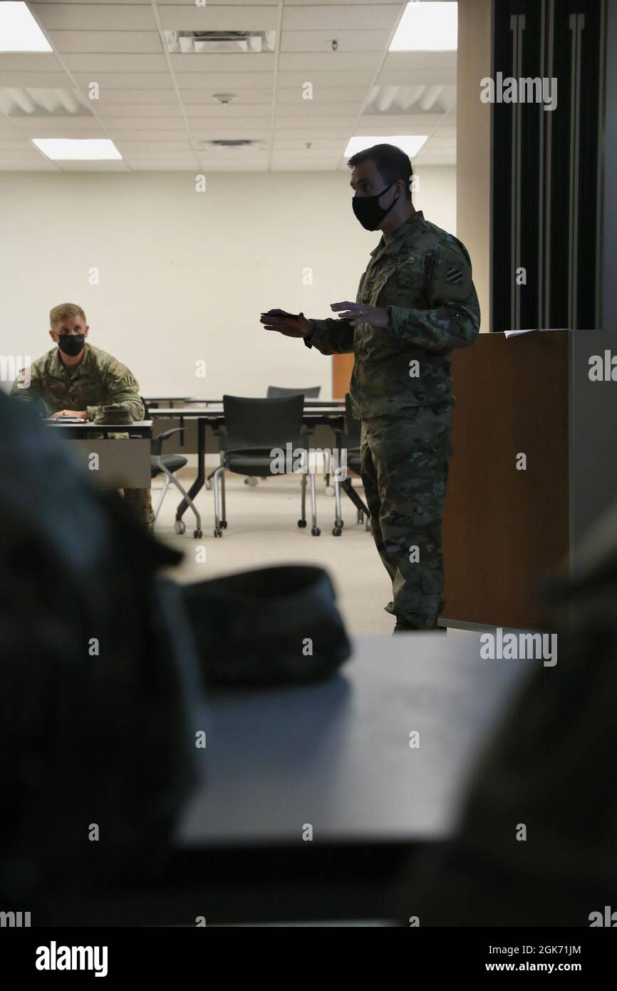 The Judge Advocate with the Division Sustainment Support Battalion, 3rd ...