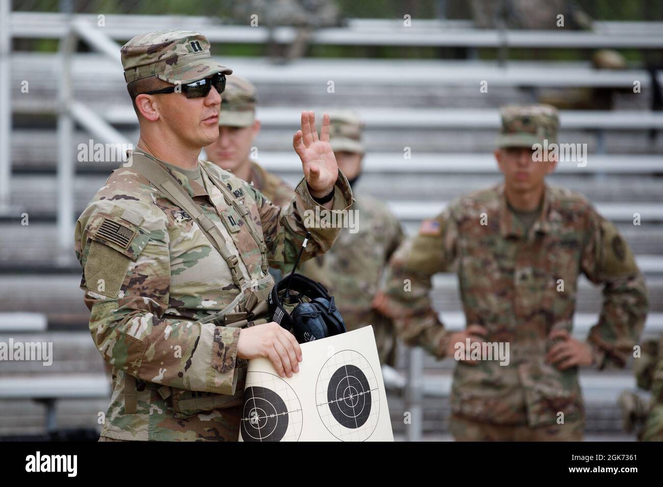 Army Cpt. Mark Swisher, Military Police Team officerincharge for 3rd