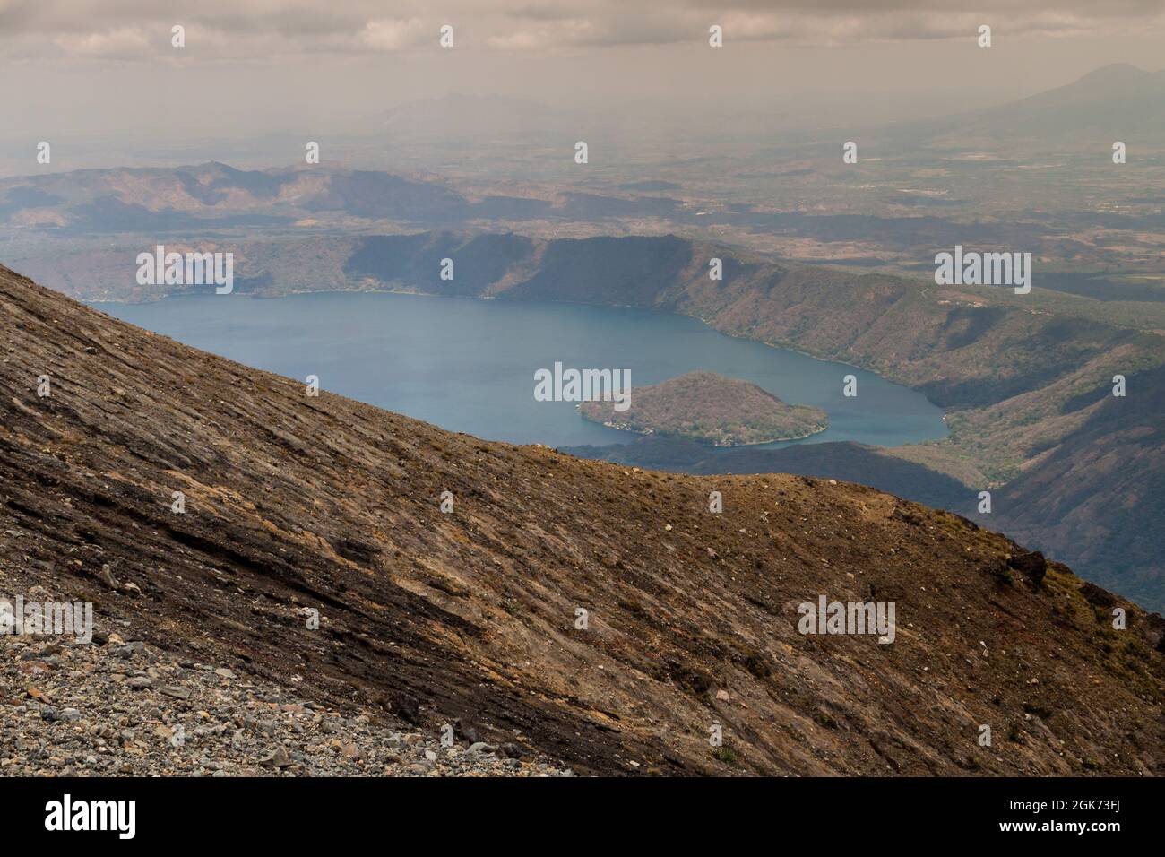 Coatepeque lake, El Salvador Stock Photo Alamy