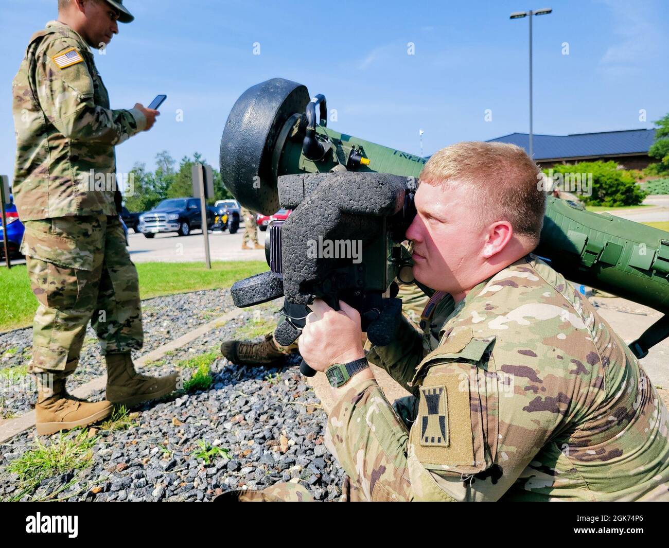 Pfc. Benden Ingram, a combat engineer under the 416th TEC, practices on ...