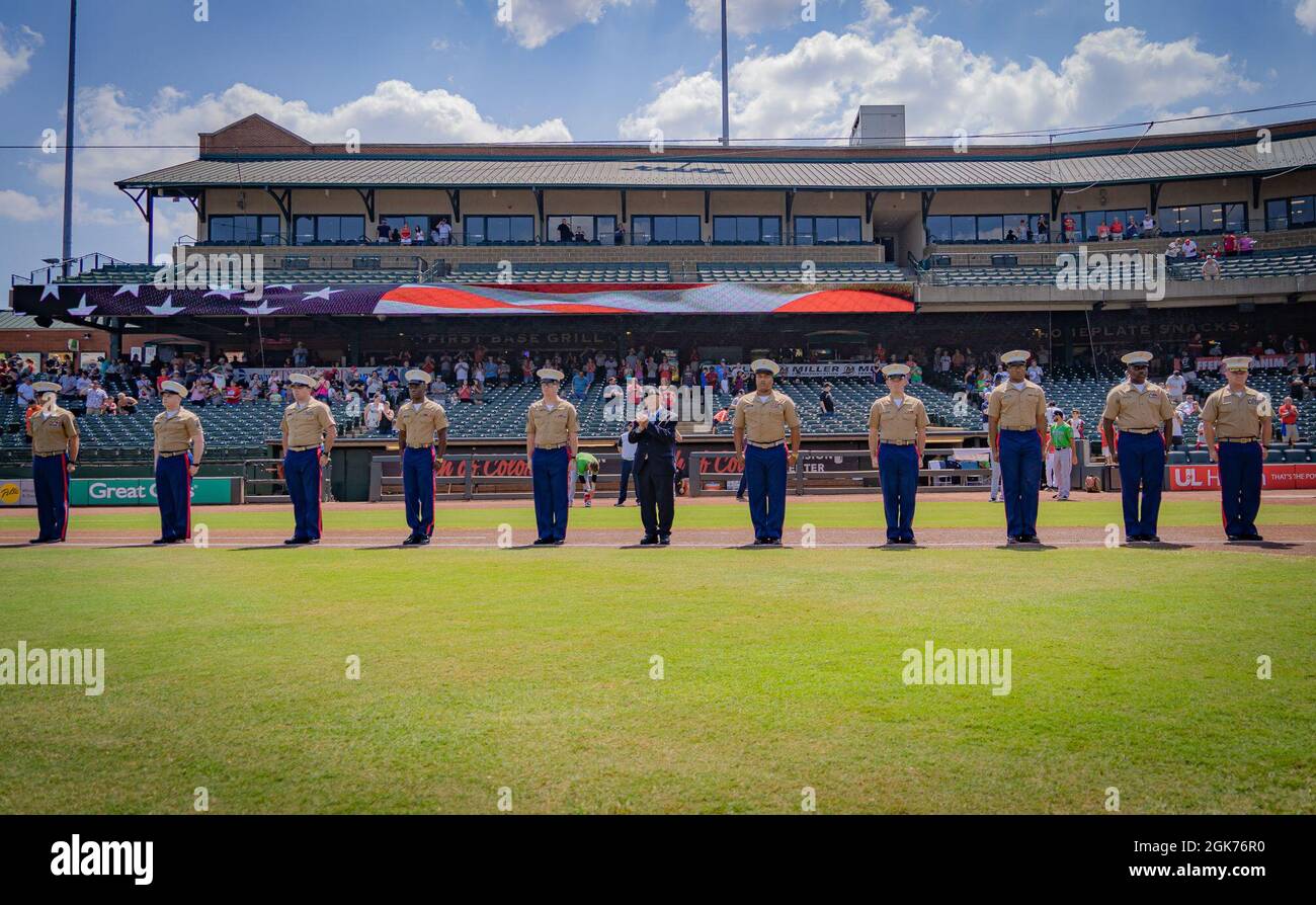 DVIDS - Images - Kentucky Air Guardsmen recognized at Louisville Slugger  Field [Image 1 of 5]